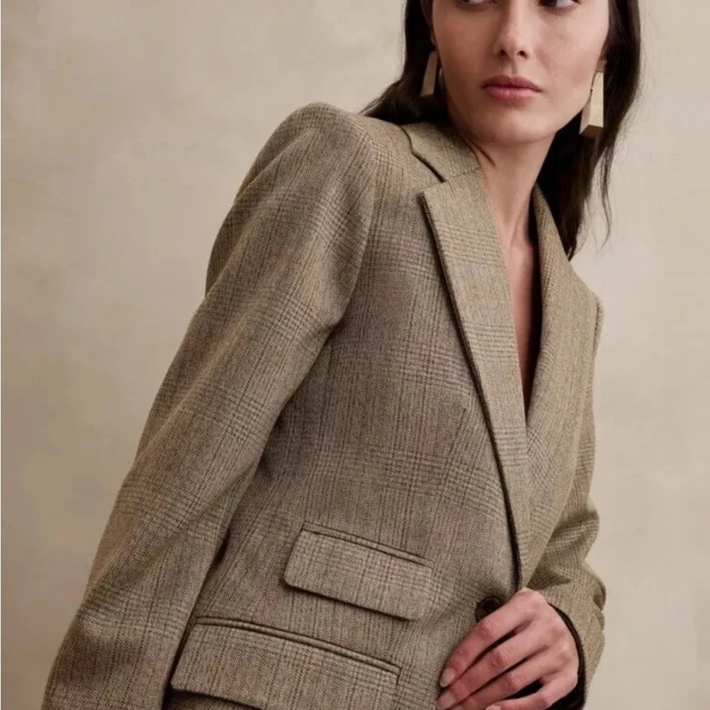 NWT Banana Republic Lido Italian Wool Blazer